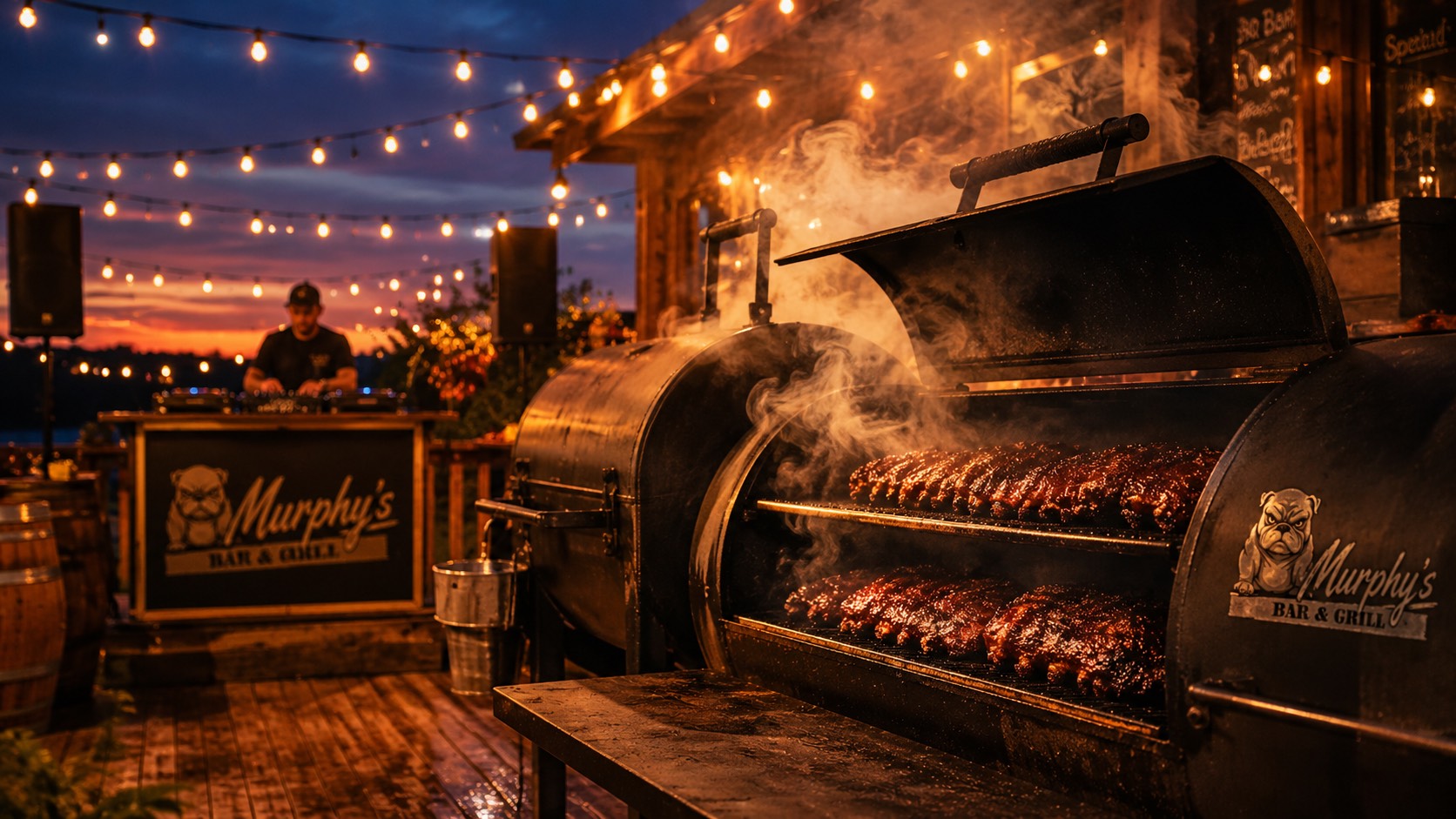BBQ & Beats Samstag bei Murphy's