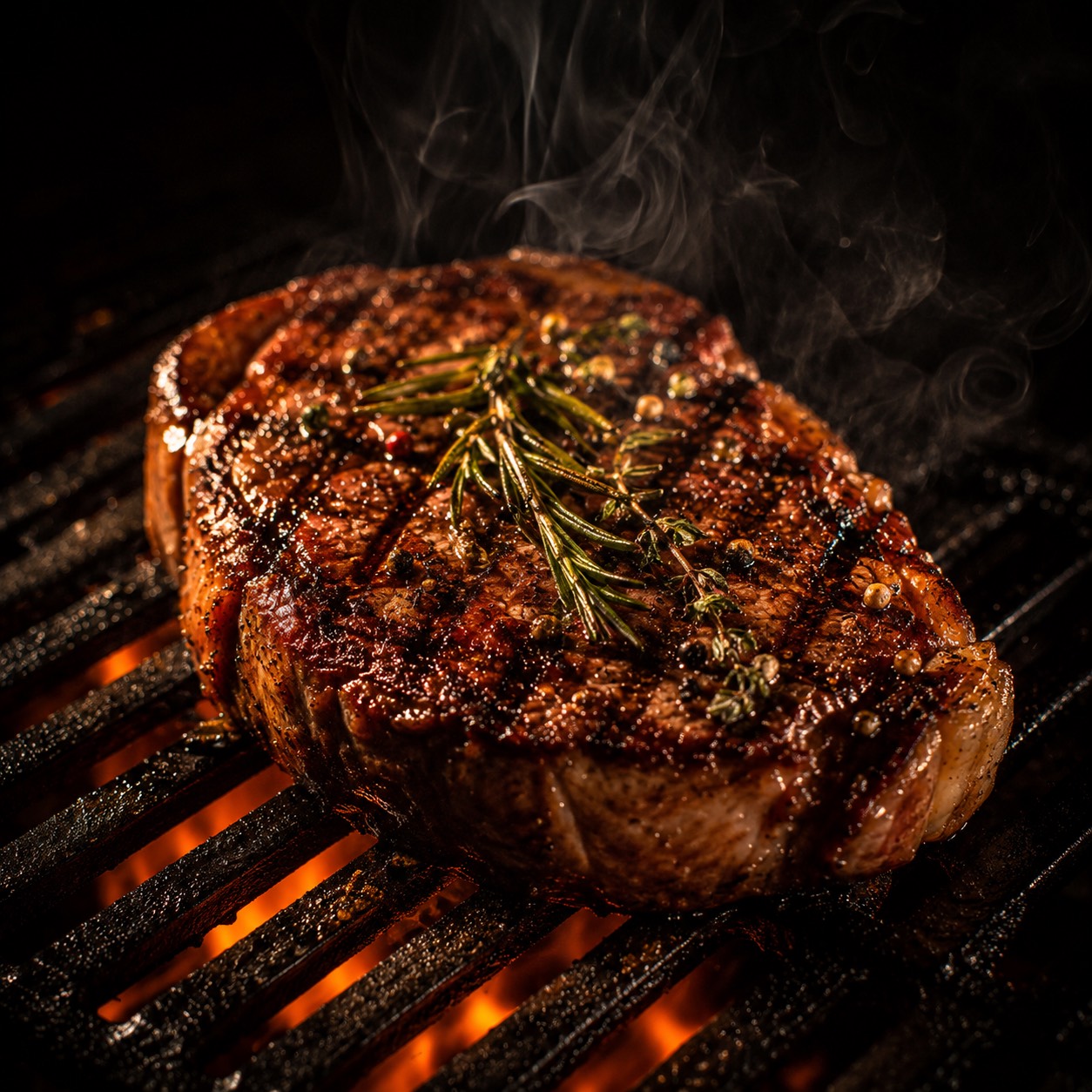 Saftiges Steak frisch vom Grill